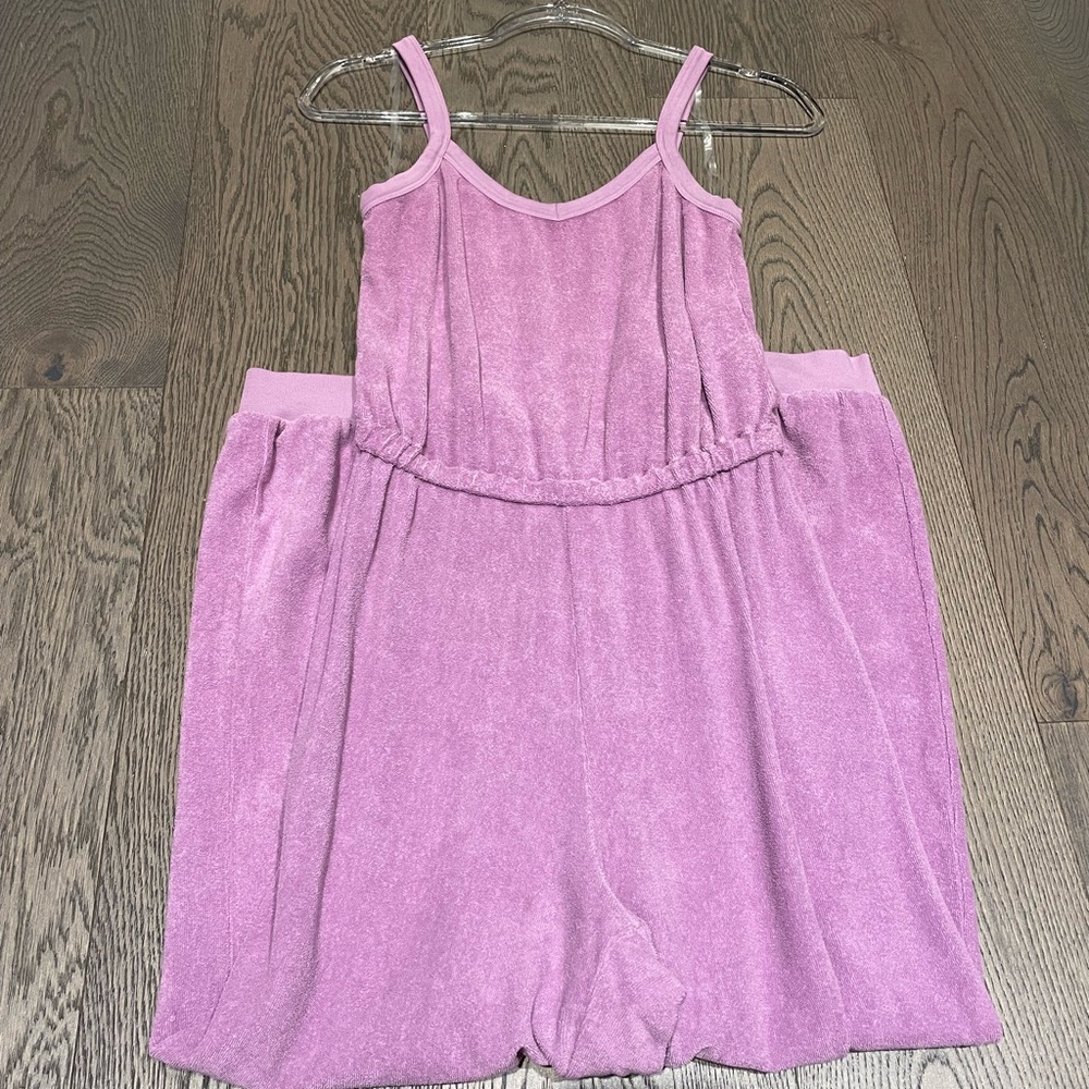 Suzi Kondi Mauve/Lilac Tank Terry Jumpsuit - Picture 4 of 7
